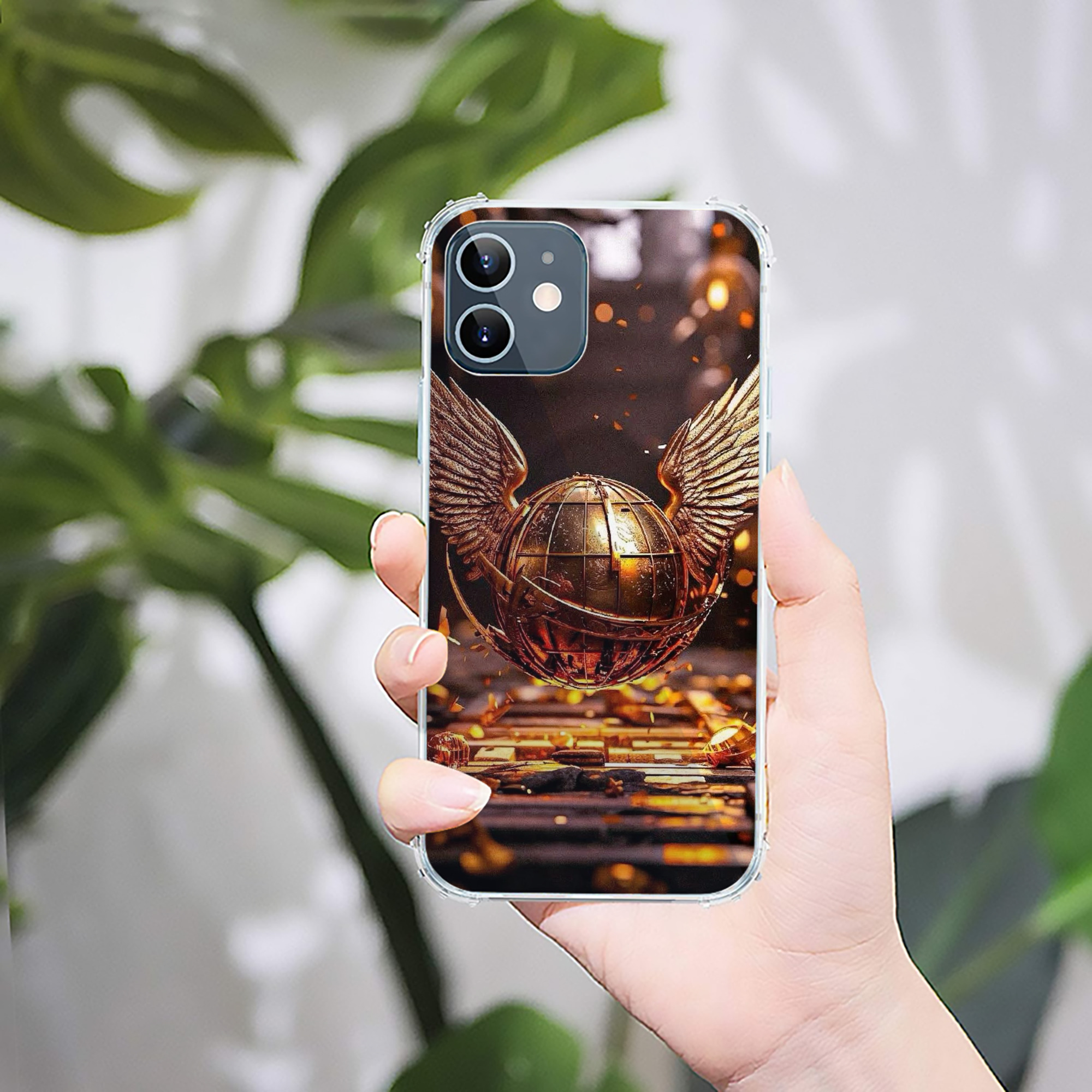 （画像用） Harry Potter ハリー・ポッターシリーズ 【iPhone 12シリーズ対応】透明スマホケース（クリアソフトケース）
